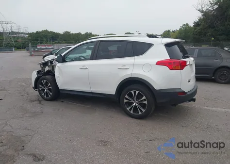 2015 Toyota Rav4 Limited z USA, uszkodzony, nr VIN 2T3DFREV9FW342995